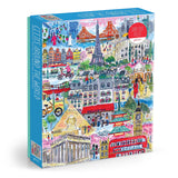 Cities Around The World - Michael Storrings | Galison | 1000 Pieces | Jigsaw Puzzle