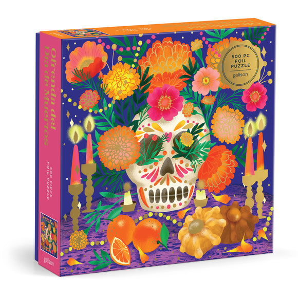 Ofrenda Del Día De Muertos - Marisol Ortega | Galison | 500 Pieces | Jigsaw Puzzle
