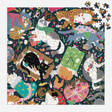 Catmas Chaos - Maria Kee | Galison | 500 Pieces | Jigsaw Puzzle