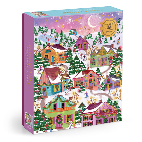 Snowcap Village - Joy Laforme | Galison | 1000 Pieces | Jigsaw Puzzle