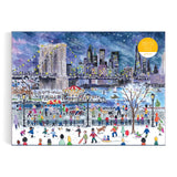 Snowfall Over New York City - Michael Storrings | Galison | 1000 Pieces | Jigsaw Puzzle