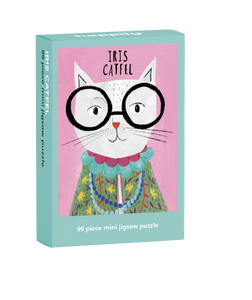 Iris Catfel | Happily | 99 Pieces | Mini Jigsaw Puzzle