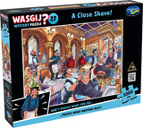 A Close Shave! - Mystery No.27 | Wasgij? | Holdson | 1000 Pieces | Jigsaw Puzzle