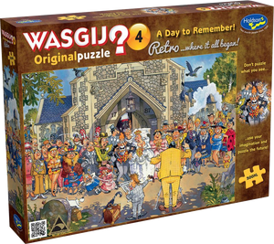 A Day to Remember! - Original No.4 | Wasgij? Retro | Holdson | 500 XL Pieces | Jigsaw Puzzle