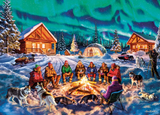 A Night Of Northern Lights - Marcello Corti | Gibsons | 1000 Pieces | Jigsaw Puzzle