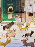 A Rainy Day - Adelina Lirius | New York Puzzle Company | 500 Pieces | Jigsaw Puzzle