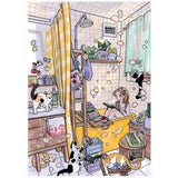 A Summer Book Club - Seul Grim | Magnolia | 1000 Pieces | Jigsaw Puzzle