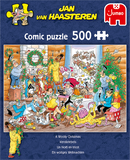 A Woolly Christmas - Jan van Haasteren | Jumbo | 500 Pieces | Jigsaw Puzzle