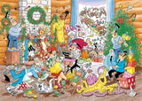 A Woolly Christmas - Jan van Haasteren | Jumbo | 500 Pieces | Jigsaw Puzzle