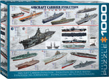 Aircraft Carrier Evolution | Eurographics | 1000 Pieces | Jigsaw Puzzle