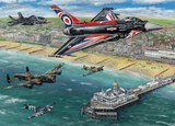 Airshow Over Eastbourne - Matthew Emeny | Gibsons | 1000 Pieces | Jigsaw Puzzle