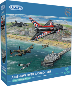 Airshow Over Eastbourne - Matthew Emeny | Gibsons | 1000 Pieces | Jigsaw Puzzle