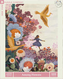 Among Flowers - Adelina Lirus | New York Puzzle Company | 500 Pieces | Jigsaw Puzzle
