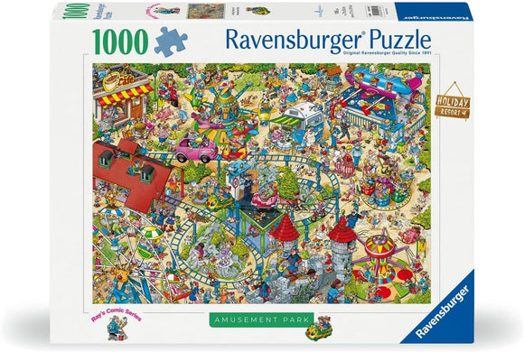 Amusement Park - Holiday Resort 4 | Ray's Comic Series | Ravensburger | 1000 Pieces | Jigsaw Puzzle