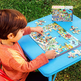 Animals In Town - Linda Bleck | Eeboo | 20 XL Pieces | Jigsaw Puzzle