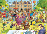 Antique Hunt! - Original No.10 | Wasgij? Retro | Jumbo | 1000 Pieces | Jigsaw Puzzle
