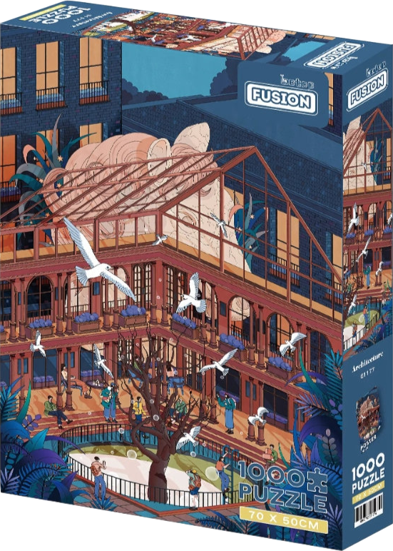 Architecture | Botop Fusion | 1000 Pieces | Jigsaw Puzzle