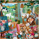 Artist's Cottage - Victoria Ball | Eeboo | 1000 Pieces | Jigsaw Puzzle