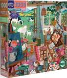 Artist's Cottage - Victoria Ball | Eeboo | 1000 Pieces | Jigsaw Puzzle