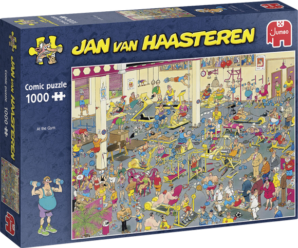 At The Gym - Jan van Haasteren | Jumbo | 1000 Pieces | Jigsaw Puzzle