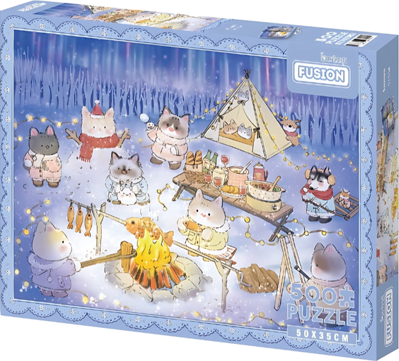 Aurora | Botop Fusion | 500 Pieces | Jigsaw Puzzle