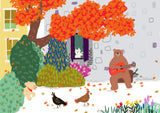 Autumn Afternoon - Suki McMaster | The Puzzle Collab | 99 Pieces | Micro Jigsaw Puzzle
