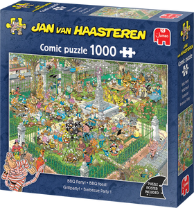 BBQ Party! - Jan van Haasteren | Jumbo | 1000 Pieces | Jigsaw Puzzle