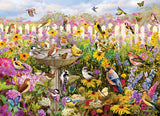 Backyard Bird Bath | Cobble Hill | 1000 Pieces | Jigsaw Puzzle
