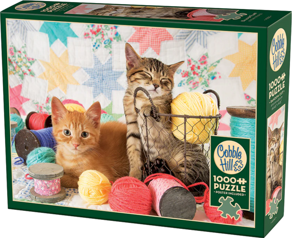 Balls Of Fluff - Uturn Studios | Cobble Hill | 1000 Pieces | Jigsaw Puzzle