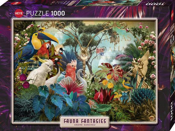 Birdiversity - Fauna Fantasies | Heye | 1000 Pieces | Jigsaw Puzzle