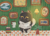 Black Cat On The Toilet - Miss Wenly | The Puzzle Collab | 500 Pieces | Jigsaw Puzzle