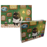 Black Cat On The Toilet - Miss Wenly | The Puzzle Collab | 500 Pieces | Jigsaw Puzzle