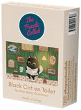 Black Cat On The Toilet - Miss Wenly | The Puzzle Collab | 99 Pieces | Micro Jigsaw Puzzle