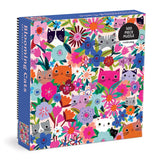 Blooming Cats - Tara Lilly | Mudpuppy | 500 Pieces | Jigsaw Puzzle