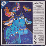 Blue Cats & Butterflies - Fantastic Felines | Paperblanks | 500 Pieces | Jigsaw Puzzle