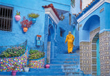 Blue Street Of Chefchaouen | Clementoni | 500 Pieces | Jigsaw Puzzle