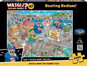 Boating Bedlam! - Original No.47 | Wasgij? | Holdson | 1000 Pieces | Jigsaw Puzzle