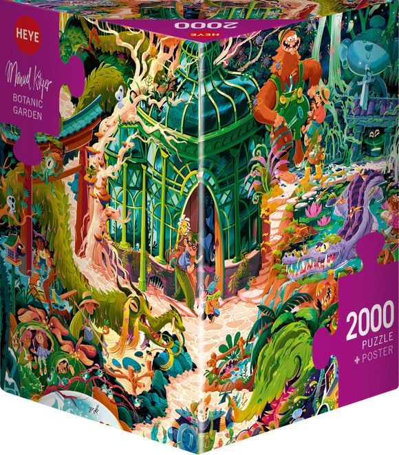 Botanic Garden - Manuel Kilger | Heye | 2000 Pieces | Jigsaw Puzzle