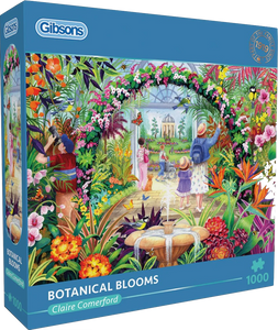 Botanical Blooms - Claire Comerford | Gibsons | 1000 Pieces | Jigsaw Puzzle