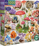 Bountiful Mushroom - Jennifer Orkin Lewis | Eeboo | 1000 Pieces | Jigsaw Puzzle