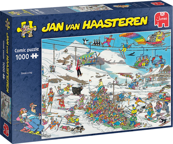 Break A Leg - Jan van Haasteren | Jumbo | 1000 Pieces | Jigsaw Puzzle