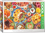Breakfast Table - Flavours Of The World | Eurographics | 1000 Pieces | Jigsaw Puzzle