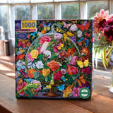 Butterfly Still Life - Naomi Devil | Eeboo | 1000 Pieces | Jigsaw Puzzle