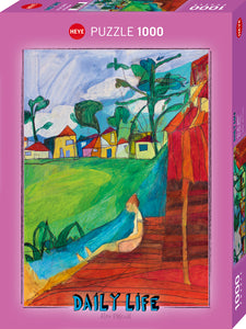 By The River - Daily Life | Alex Pascual | Heye | 1000 Pieces | Jigsaw Puzzle