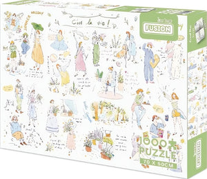 C'est La Vie | Botop Fusion | 1000 Pieces | Jigsaw Puzzle