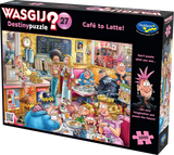 Café To Latte! - Destiny No.27 | Wasgij? | Holdson | 1000 Pieces | Jigsaw Puzzle