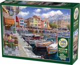 Cafe in Cassis - Sam Park | Cobble Hill | 1000 Pieces | Jigsaw Puzzle