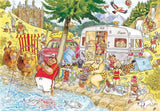 Camping Commotion! - Mystery No.6 | Wasgij? | Holdson | 500 XL Pieces | Jigsaw Puzzle