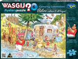 Camping Commotion! - Mystery No.6 | Wasgij? | Holdson | 500 XL Pieces | Jigsaw Puzzle