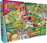 Campsite Capers - Jokesaws | Andy Tudor | Gibsons | 1000 Pieces | Jigsaw Puzzle